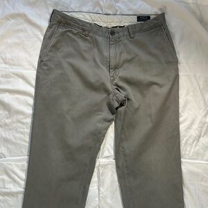 Polo Ralph Lauren Men’s Grey Dress Pants – Size M, Classic Business Casual